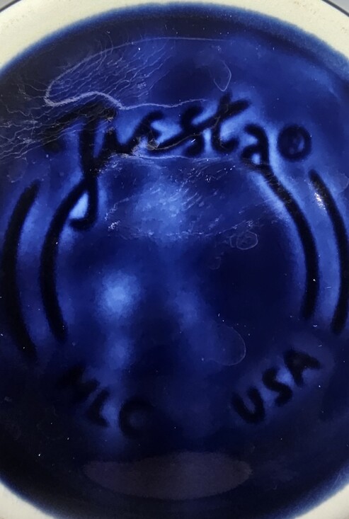 Fiestaware Cobalt Ramekin Fiesta Retired Blue Individual Cake Baker 4"x2" - Picture 8 of 10